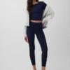 GapFit Smooth con cuello de barco en camisea