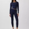 GapFit Smooth con cuello de barco en camisea