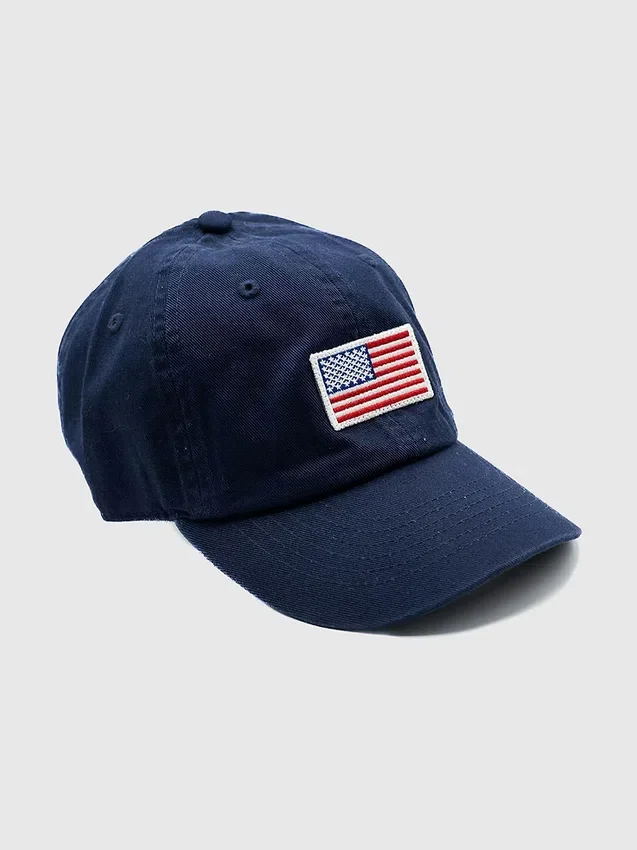 Gorra de béisbol con bandera para niños y bebés de Rey to Z