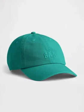 Gorra de béisbol con logotipo lavado
