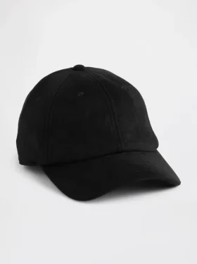Gorra de béisbol de gamuza vegana