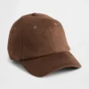 Gorra de béisbol de gamuza vegana