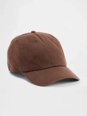 Gorra de béisbol de lona encerada
