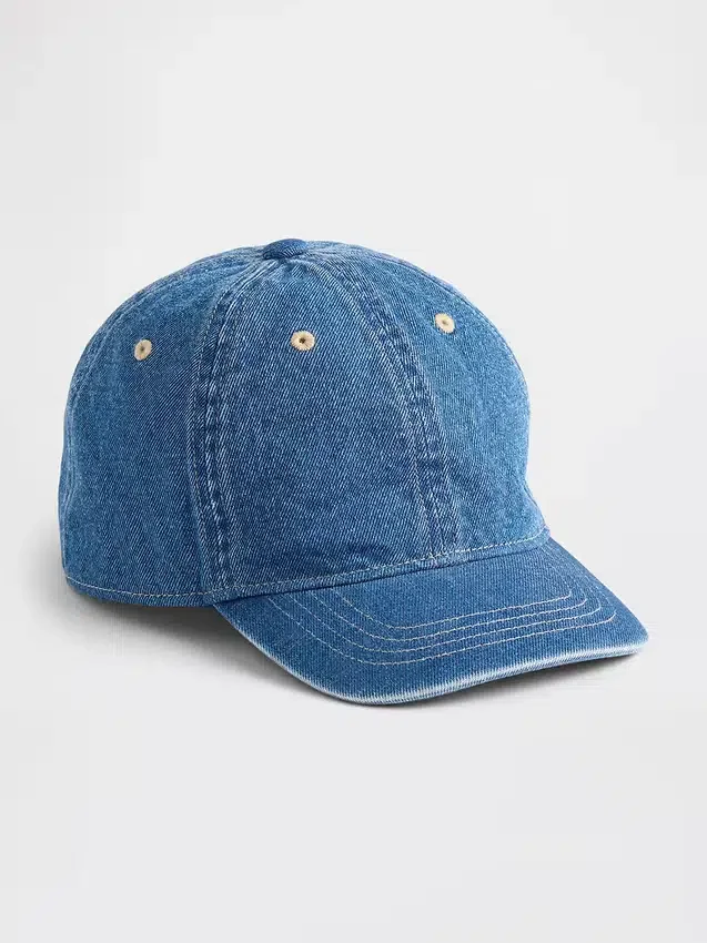 Gorra de béisbol de mezclilla para niños