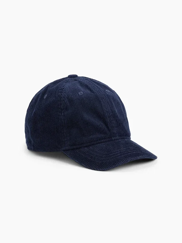 Gorra de béisbol de pana para niños