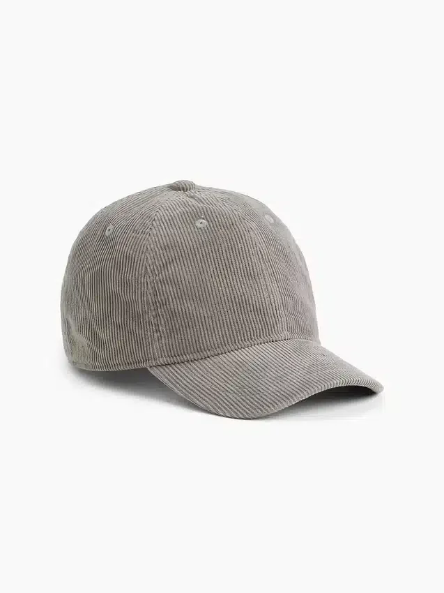 Gorra de béisbol de pana para niños