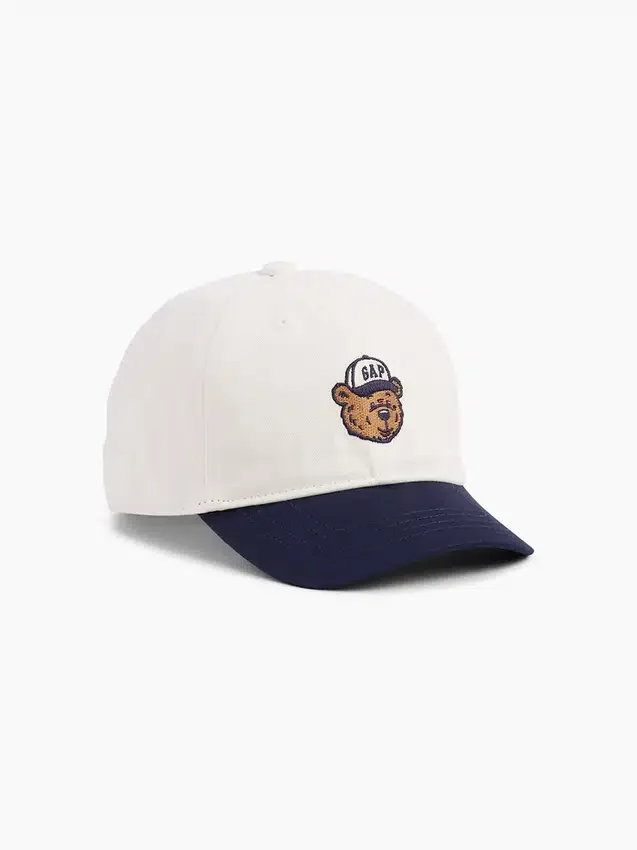 Gorra de béisbol para niños con el logotipo del oso Brannan