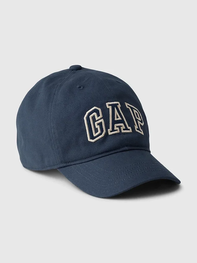 Gorra de béisbol para niños de algodón orgánico con el Arch Logo de Gap