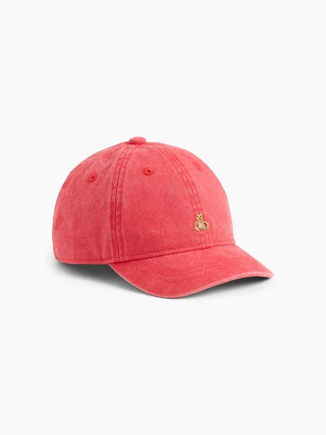 Gorra de béisbol para niños pequeños con el oso Brannan teñida sobre teñido