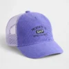 Gorra de camionero de pana para niños con logotipo