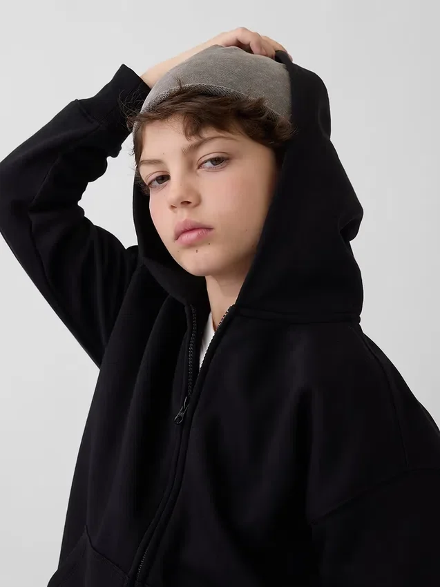 Gorro de felpa francesa para niños