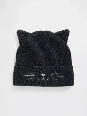 Gorro de gato para bebés y niños