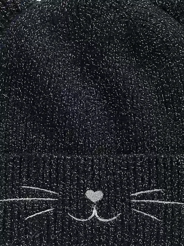 Gorro de gato para bebés y niños