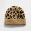 Gorro de leopardo CashSoft para niños