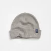 Gorro de punto acanalado