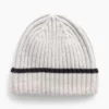 Gorro de punto acanalado CashSoft para niños