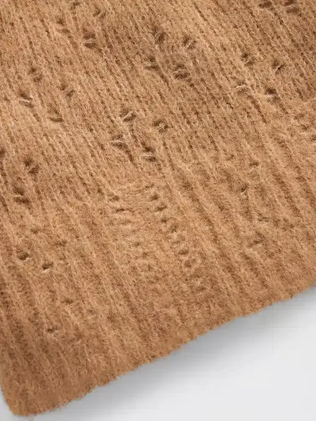 Gorro de punto Pointelle