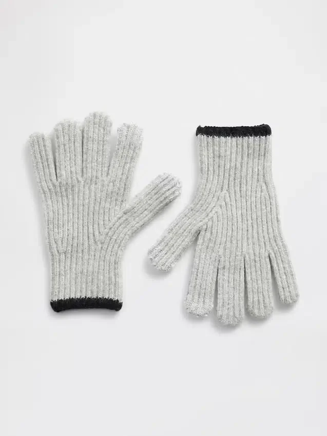 Guantes CashSoft de punto acanalado para niños