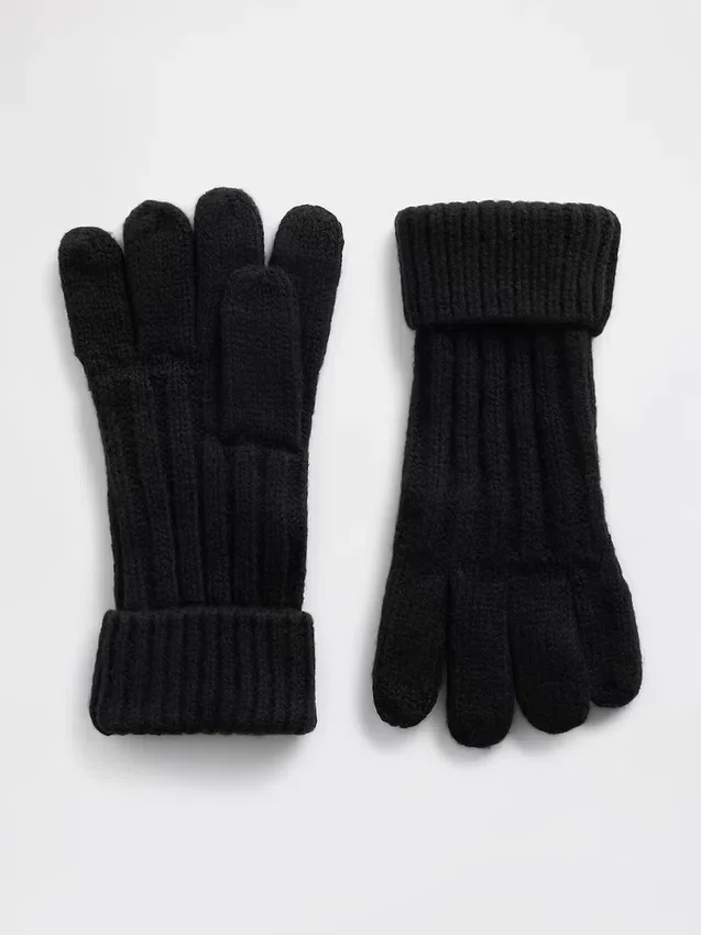 Guantes CashSoft de punto acanalado para niños