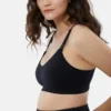 Ingrid and Isabel Basics: Paquete de 2 sujetadores premamá sin costuras 2 en 1 para lactancia y extracción de leche