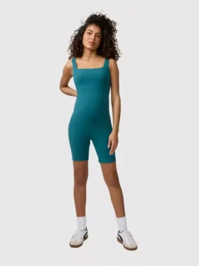 Ingrid e Isabel: el mono de pantalones cortos premamá deportivo