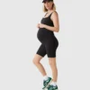 Ingrid e Isabel: el mono de pantalones cortos premamá deportivo