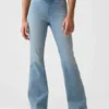Jeggings acampanados de talle alto para niños