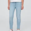 Jeggings de talle medio para niños, sin cordón