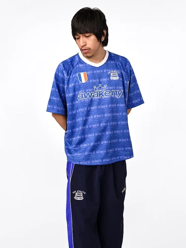 Jersey con logo extragrande de GAP × Awake Ny