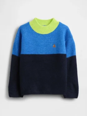 Jerséu con bloques de color para bebés y niños