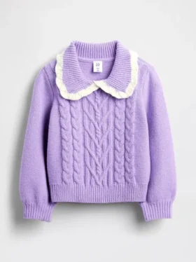 Jerséu con cuello CashSoft para bebés y niños pequeños