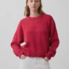 Jerséu corto oversize 100 % algodón