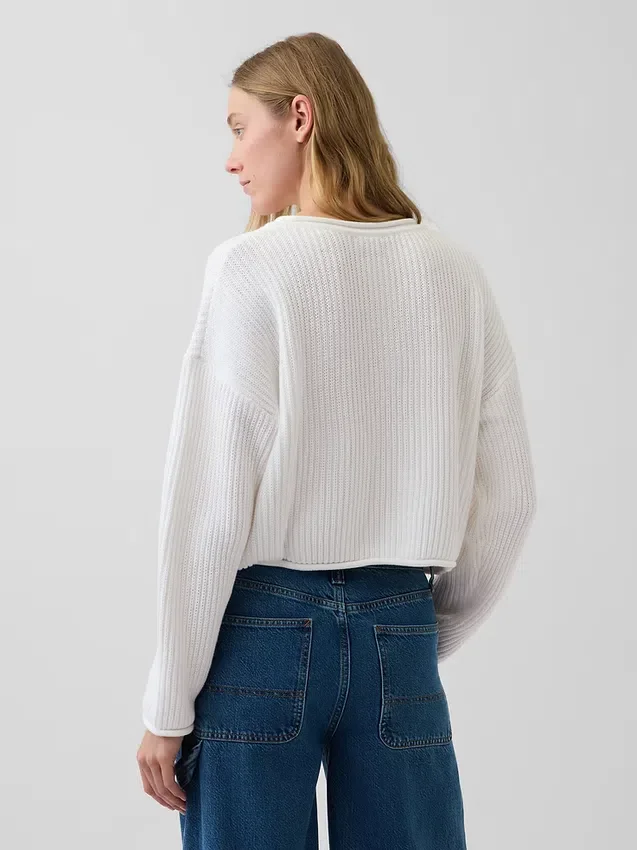 Jerséu corto oversize estilo americano 100 % algodón