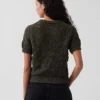 Jerséu de crochet 100 % algodón