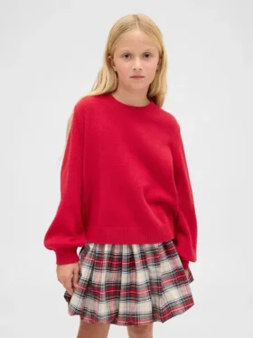 Jerséu de cuello redondo CashSoft para niños