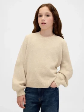Jerséu de cuello redondo CashSoft para niños