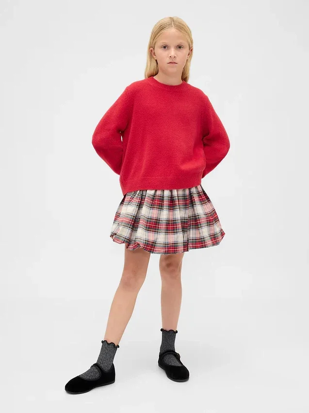 Jerséu de cuello redondo CashSoft para niños