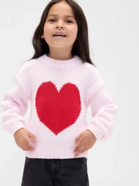 Jerséu de cuello redondo para bebés y niños