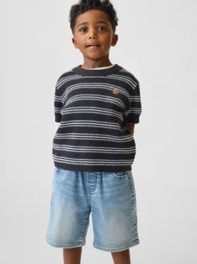 Jerséu de ganchillo para bebés y niños pequeños