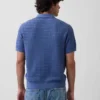 Jerséu de punto texturado con cremallera