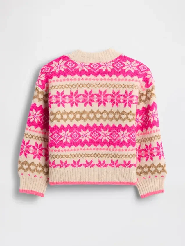 Jerséu Fair Isle para bebés y niños pequeños
