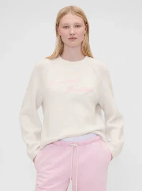 Jerséu oversize com logo de GAP × Summer Fridays