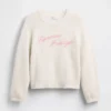 Jerséu oversize com logo de GAP × Summer Fridays