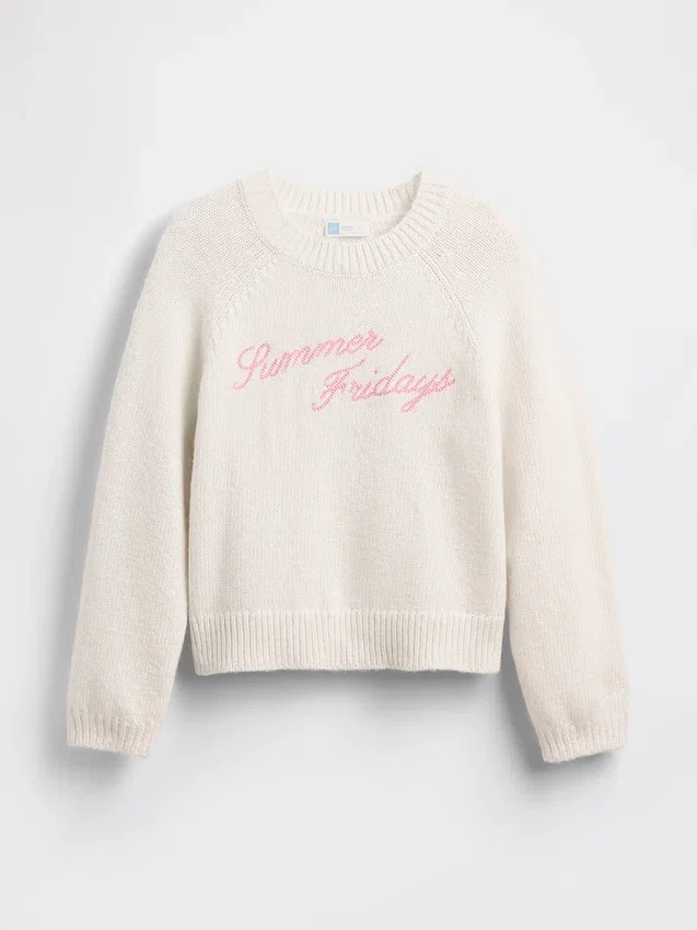 Jerséu oversize com logo de GAP × Summer Fridays