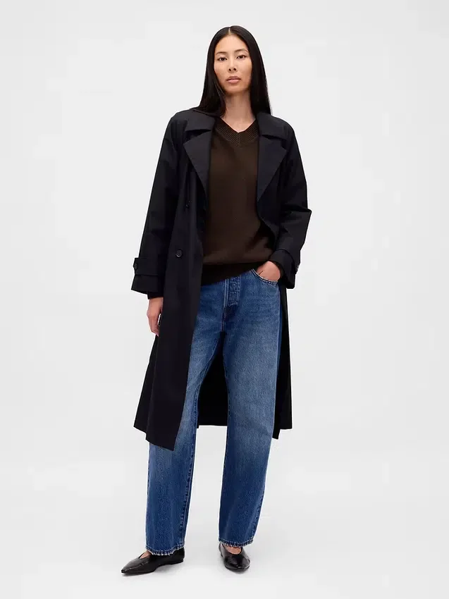 Jerséu oversize con cuello en V CashSoft