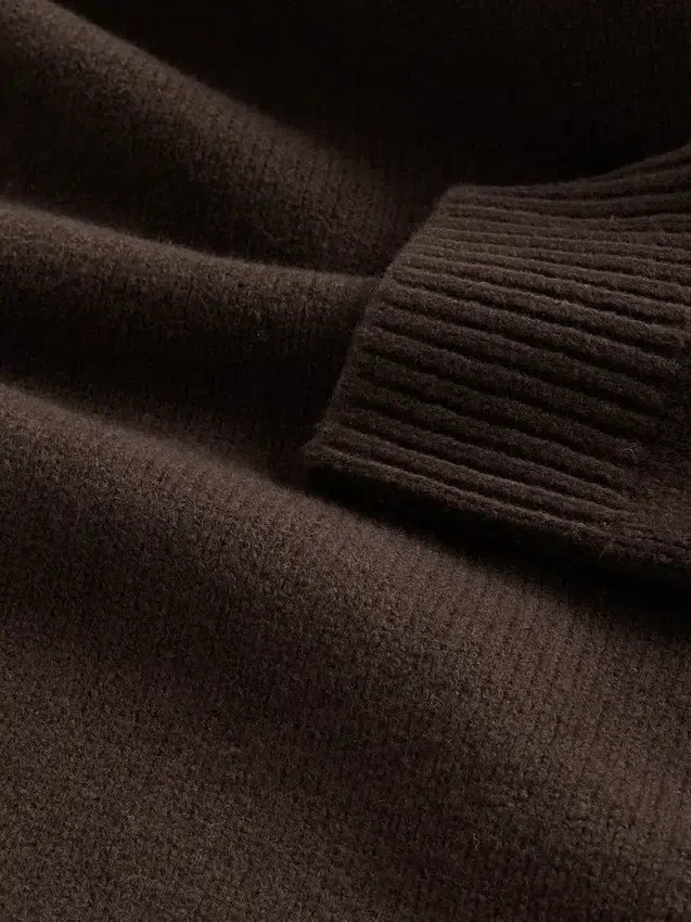 Jerséu oversize con cuello en V CashSoft