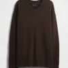 Jerséu oversize con cuello en V CashSoft