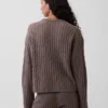 Jerséu oversize de punto trenzado CashSoft