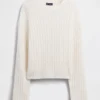 Jerséu oversize de punto trenzado CashSoft