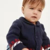 Jerséu tipo chal náutico para bebés
